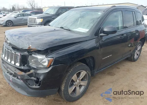 2016 Jeep Compass High Altitude Edition из США, поврежденный, VIN 1C4NJCEA4GD800874